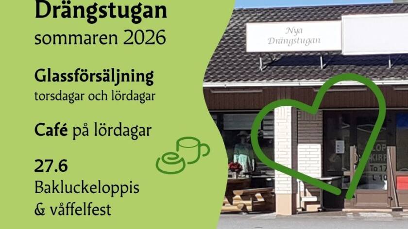 Reklambild för sommar i drängstugan 2026