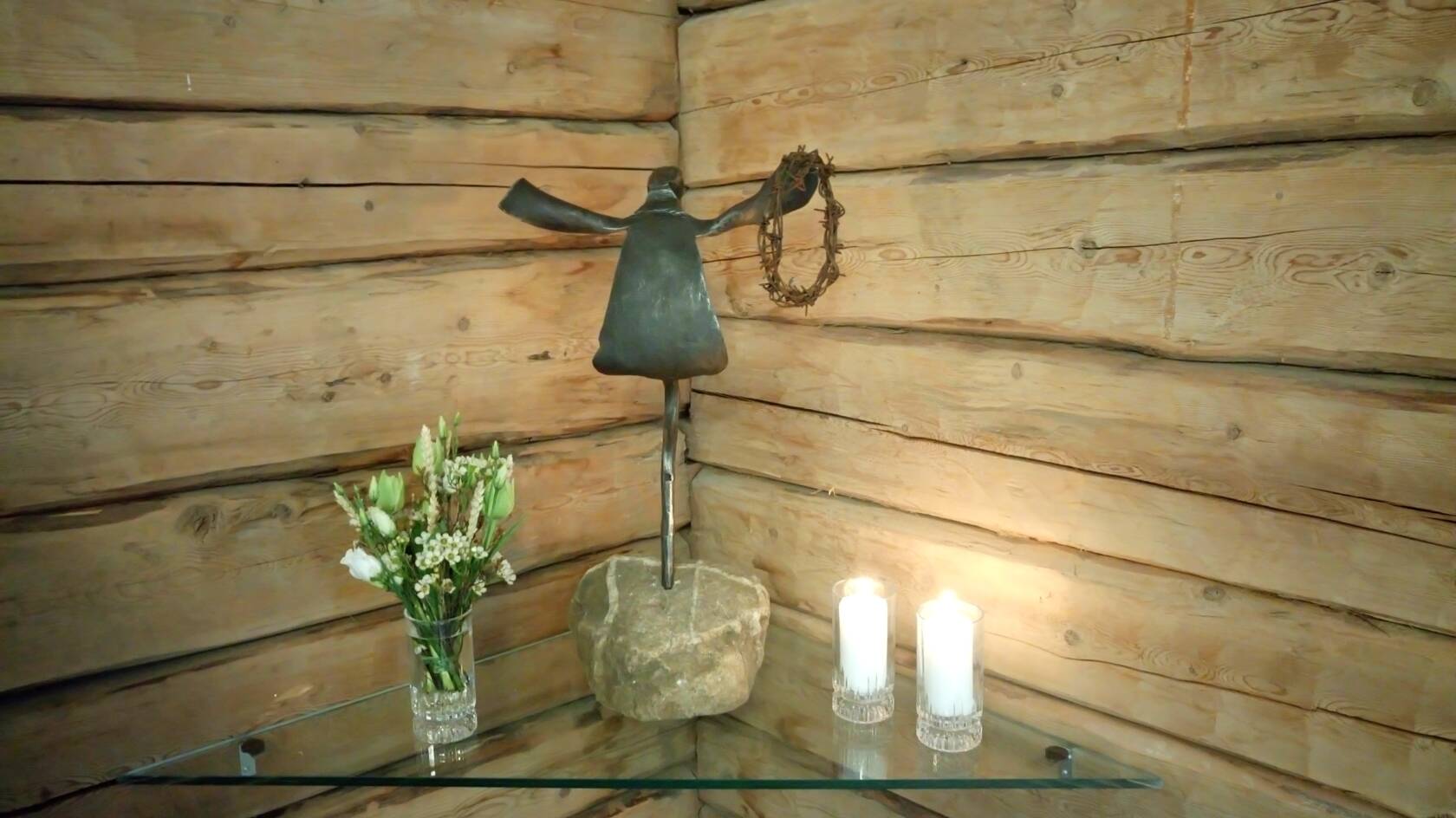 Enkeli Purmon kappelissa.