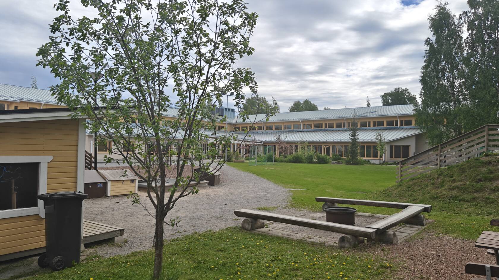 Jakobstads församlingscenter lekpark
