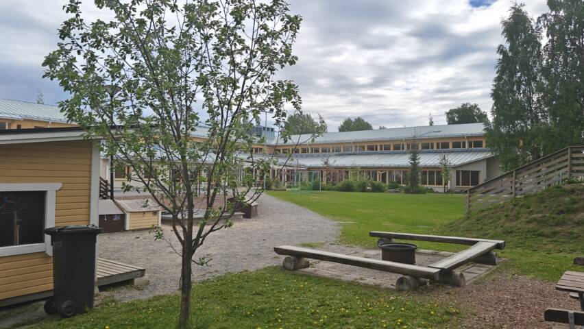 Jakobstads församlingscenter lekpark
