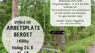 Skog, skylt med texten "Tornet"