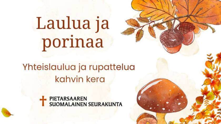 Laulua ja porinaa kuvituskuva