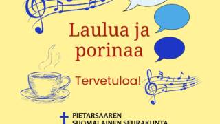 Laulua ja porinaa kuvituskuva