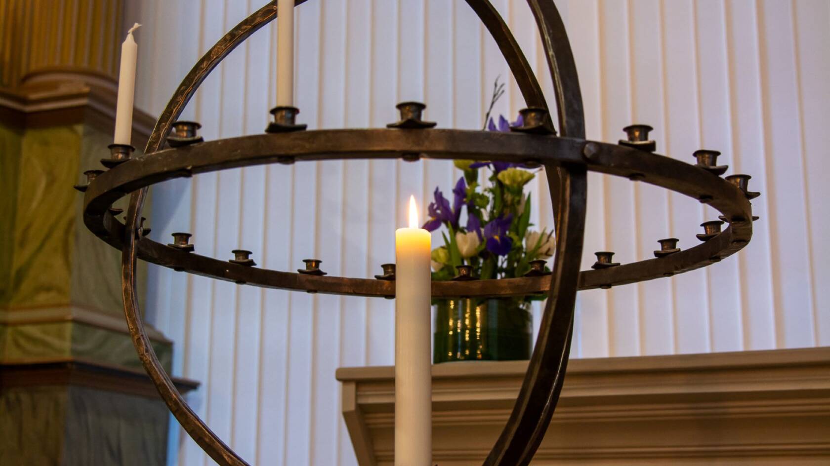Ljusgloben i Purmo kyrka